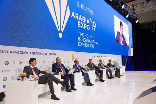 Maxim Zagornov spoke at the panel session «Energy» at the international exhibition «Arabia Expo»
