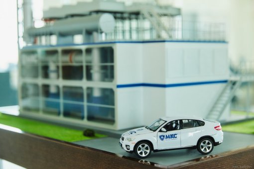4,5 MW mini-MPP of modular execution designed by MKC Group of Companies visualized as an architectural model